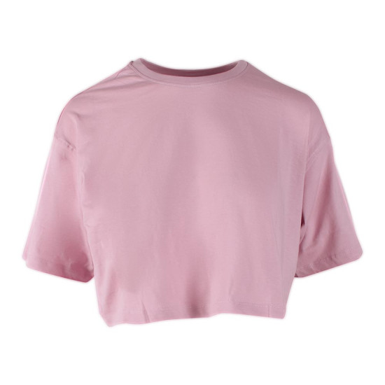 Only Γυναικεία κοντομάνικη μπλούζα Boxy Crop Plain Top